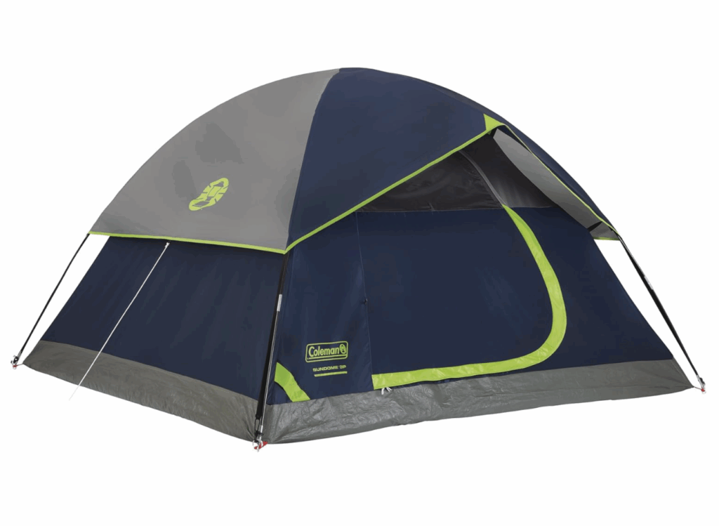 Coleman Sundome Camping Tent with Rainfly